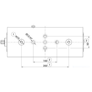 Etau de fraisage double ksc-d 125-320